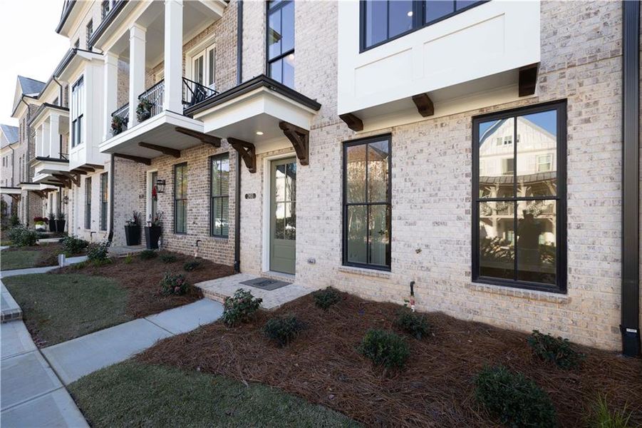 Exterior details and patio area of a home in , Peachtree Corners (Image 20).