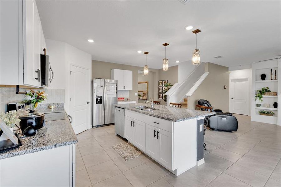 Furnished interior view inside a new home in Preston Cove, St. Cloud (Image 10).