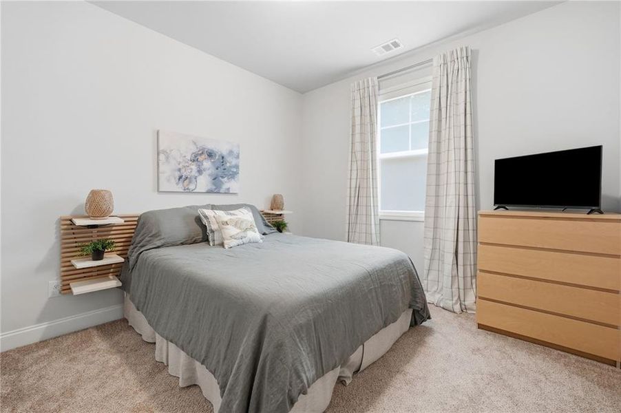 Furnished interior view inside a new home in , Sugar Hill (Image 21).