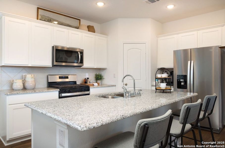 Furnished interior view inside a new home in Morgan Meadows, San Antonio (Image 13).