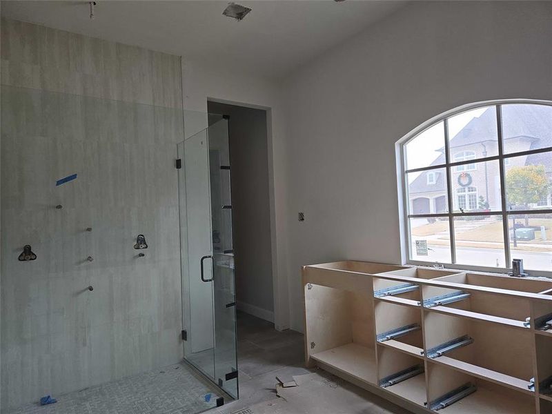 In-progress construction of a new home in , Frisco, TX (Image 18).