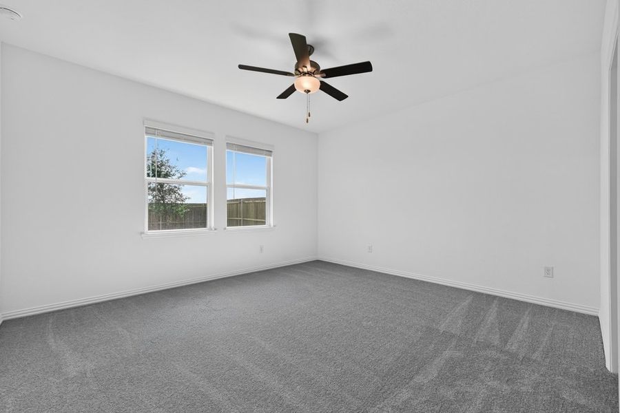 Spacious, unfurnished interior of a new home in Parks at Foster Crossing, Anna (Image 17). Spacious, unfurnished interior of a new home in Parks at Foster Crossing, Anna (Image 17).