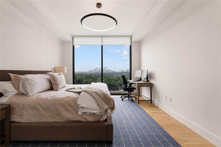Furnished interior view inside a new home in , Atlanta (Image 40).