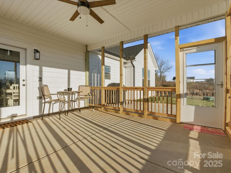 Exterior details and patio area of a home in , Lincolnton (Image 25). Exterior details and patio area of a home in , Lincolnton (Image 25).
