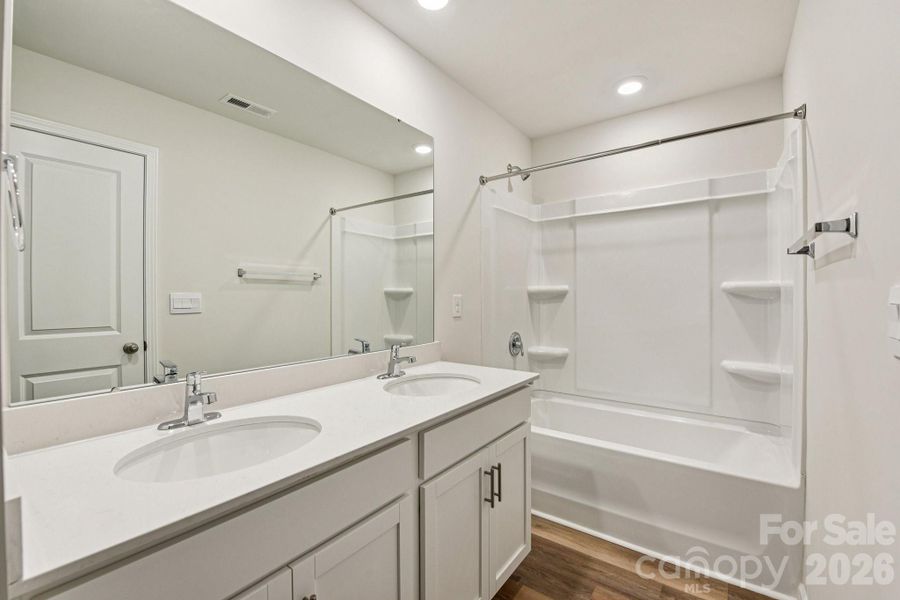 Furnished interior view inside a new home in Wallace Springs, Statesville (Image 9).