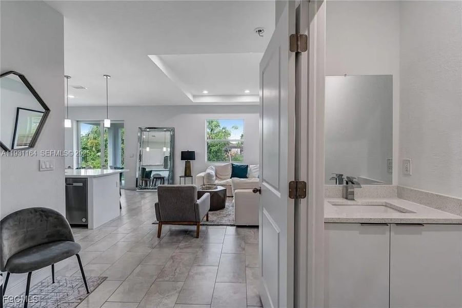 Furnished interior view inside a new home in , Labelle (Image 8).