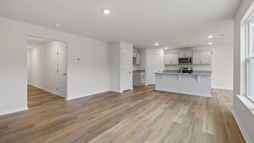 Spacious, unfurnished interior of a new home in Durbin Meadows, Fountain Inn (Image 18). Spacious, unfurnished interior of a new home in Durbin Meadows, Fountain Inn (Image 18).