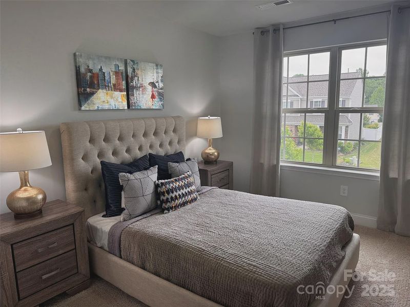 Furnished interior view inside a new home in Village at Parkside, Gastonia (Image 21).