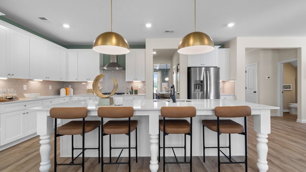 Representative furnished interior of a home built from the Stonefield by DRB Homes in Northcroft, Loganville (Image 19).