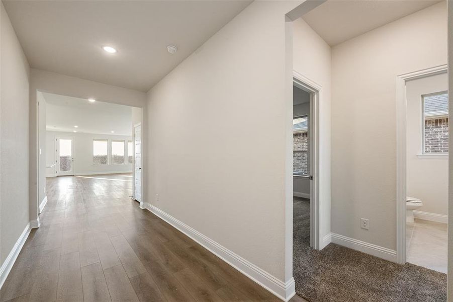 Spacious, unfurnished interior of a new home in Arbors at Legacy Hills, Celina (Image 23). Spacious, unfurnished interior of a new home in Arbors at Legacy Hills, Celina (Image 23).