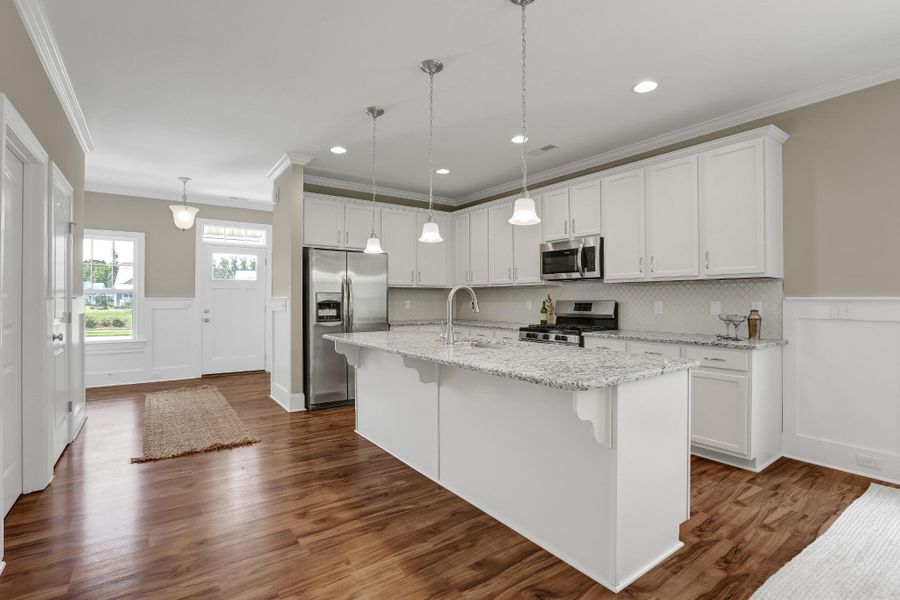 Representative furnished interior of a home built from the Banks by Bill Clark Homes in The Sanctuary at Sunset Beach, Sunset Beach (Image 3). Representative furnished interior of a home built from the Banks by Bill Clark Homes in The Sanctuary at Sunset Beach, Sunset Beach (Image 3).