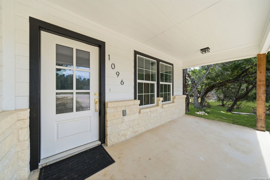 Exterior details and patio area of a home in , Spring Branch (Image 25). Exterior details and patio area of a home in , Spring Branch (Image 25).