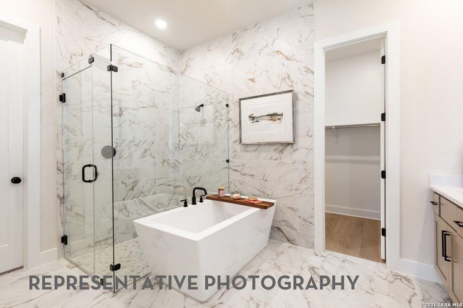 Furnished interior view inside a new home in Mont Blanc, Schertz (Image 18). Furnished interior view inside a new home in Mont Blanc, Schertz (Image 18).