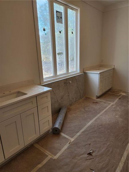 In-progress construction of a new home in , Pendergrass, GA (Image 44).