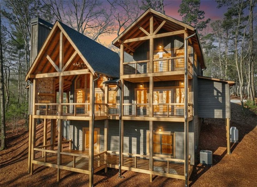 In-progress construction of a new home in , Ellijay, GA (Image 31).