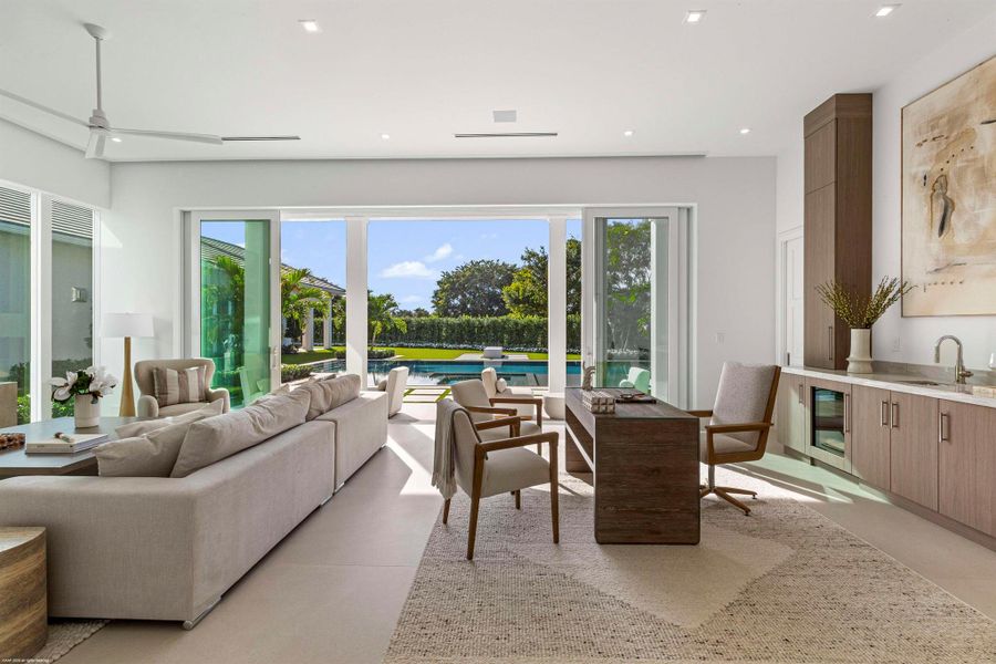 Furnished interior view inside a new home in , Wellington (Image 12).