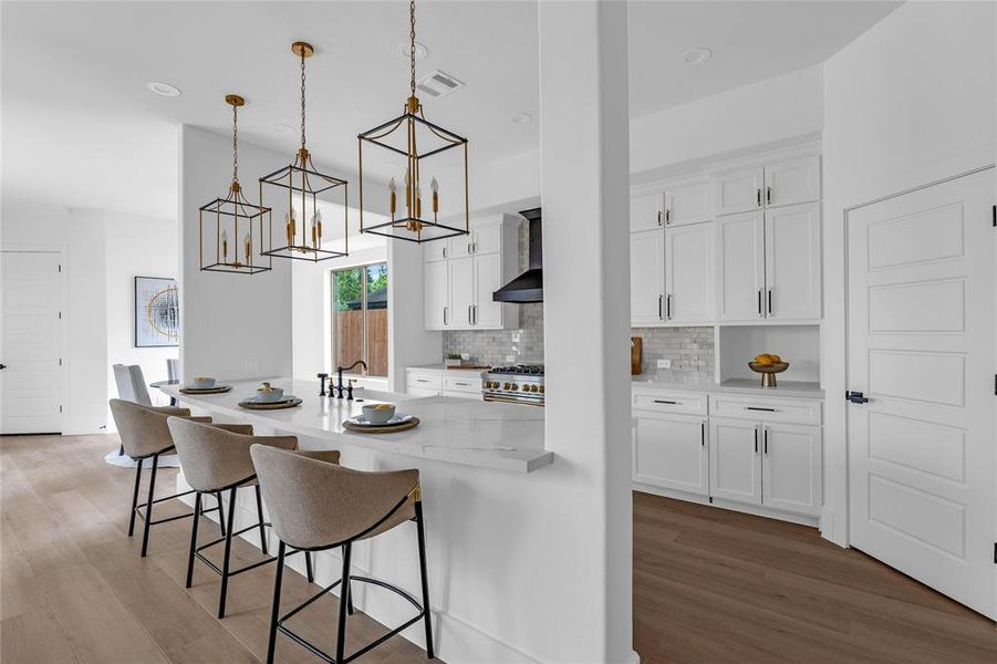 Kitchen is open to breakfast room Kitchen is open to breakfast room