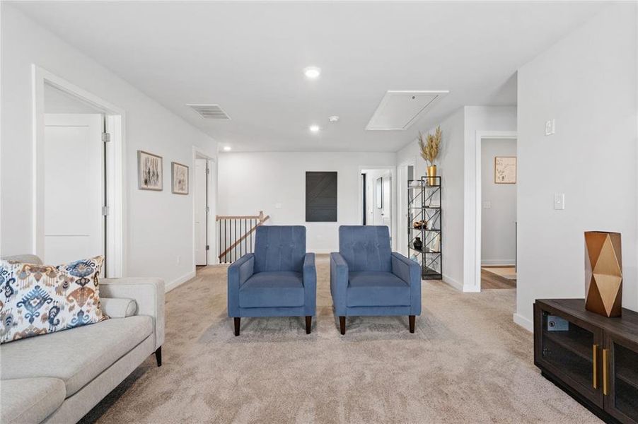 Furnished interior view inside a new home in Southern Hills, McDonough (Image 18).