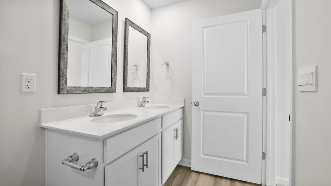 Furnished interior view inside a new home in Covington Village, Greer (Image 14).