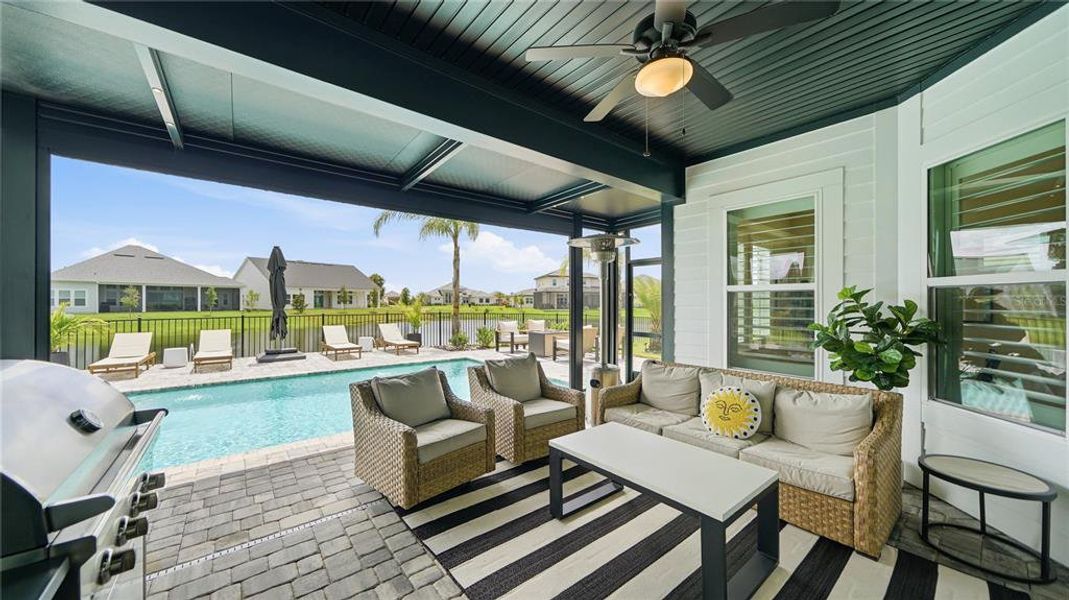 Exterior details and patio area of a home in , St. Augustine (Image 49).