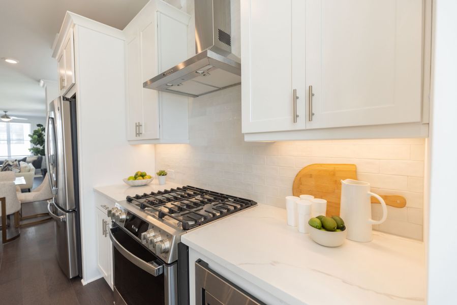 Representative furnished interior of a home built from the The Glendale by The Providence Group in Palisades Townhomes, Cumming (Image 6). Representative furnished interior of a home built from the The Glendale by The Providence Group in Palisades Townhomes, Cumming (Image 6).