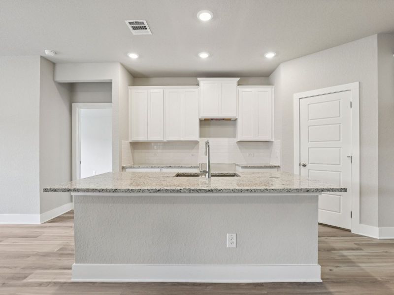 Furnished interior view inside a new home in Remington Ranch, San Antonio (Image 6).