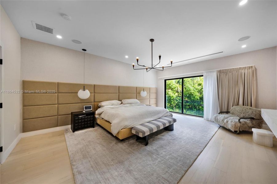 Furnished interior view inside a new home in , Miami (Image 28).