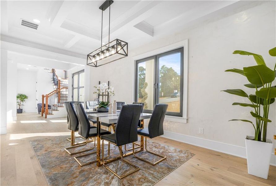 Furnished interior view inside a new home in , Lawrenceville (Image 55).