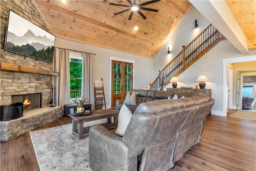 Furnished interior view inside a new home in , Ranger (Image 10).