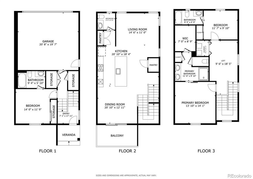 2D floor plan layout of this home in , Colorado Springs, CO (Image 2). 2D floor plan layout of this home in , Colorado Springs, CO (Image 2).