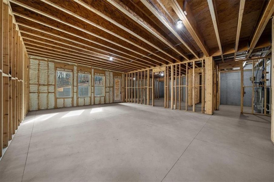 In-progress construction of a new home in , Gainesville, GA (Image 82).