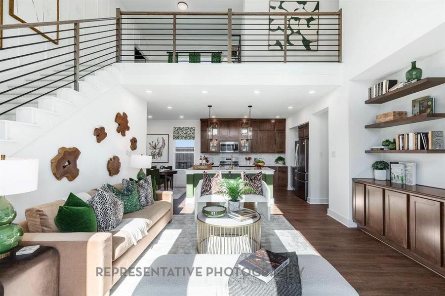 Furnished interior view inside a new home in , Royse City (Image 11).