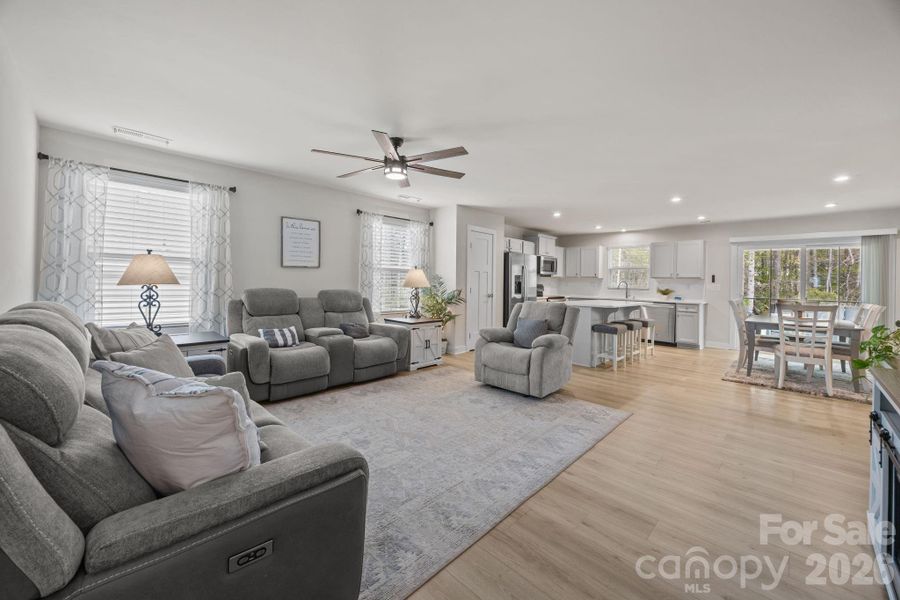 Spacious Living Room