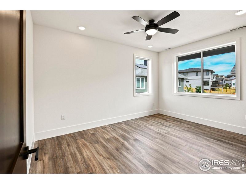 All interior doors are 8' solid wood!