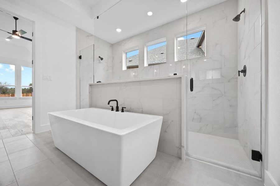 Furnished interior view inside a new home in Parkside On The River, Georgetown (Image 7).