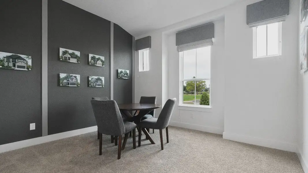 Representative furnished interior of a home built from the Maddy by Chesmar Homes in Santa Rita Ranch, Liberty Hill (Image 3).