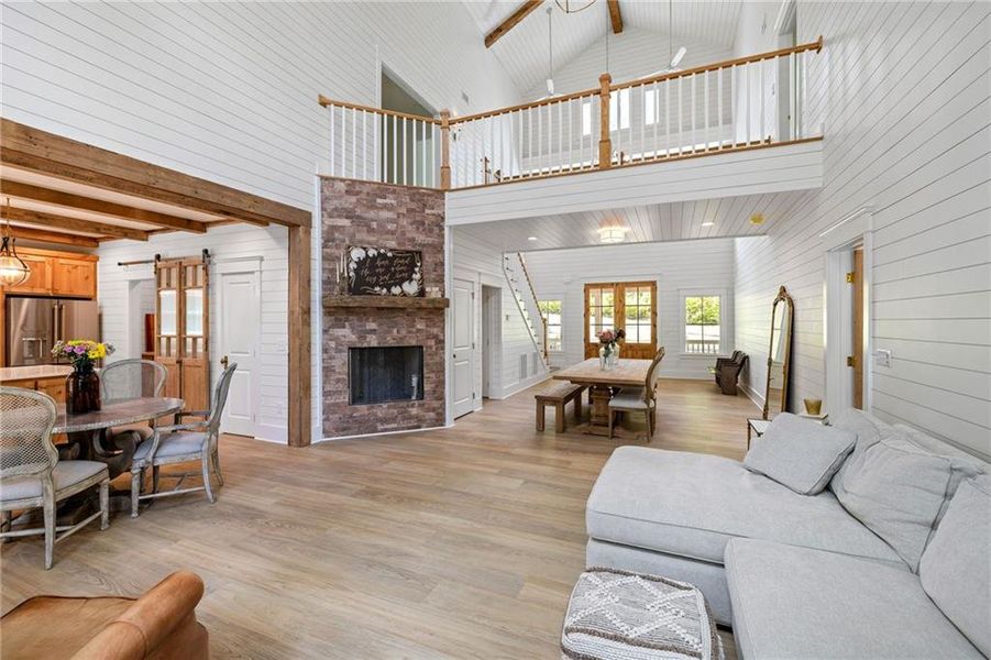 Furnished interior view inside a new home in , Flowery Branch (Image 6).