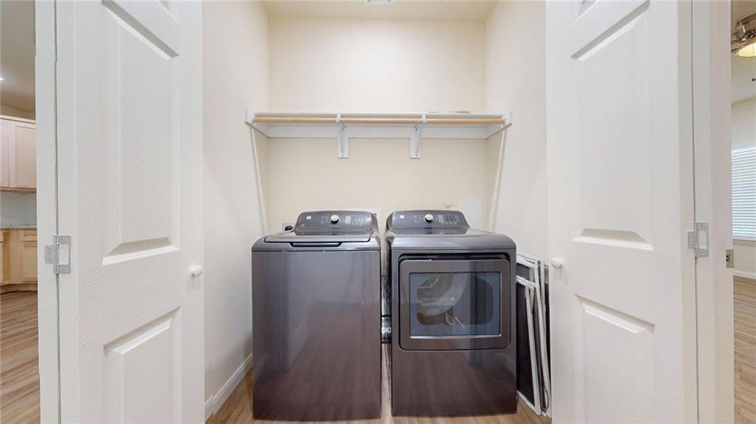 Furnished interior view inside a new home in , Justin (Image 5).