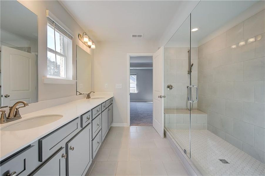 Furnished interior view inside a new home in Burchwood, Stockbridge (Image 11).