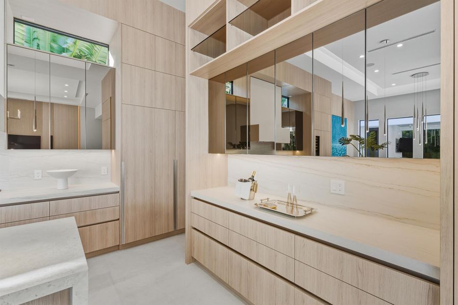 Furnished interior view inside a new home in , Boca Raton (Image 30).