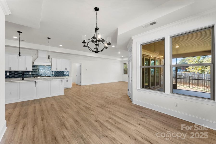 Spacious, unfurnished interior of a new home in The Courtyards on New Hope, Gastonia (Image 23).