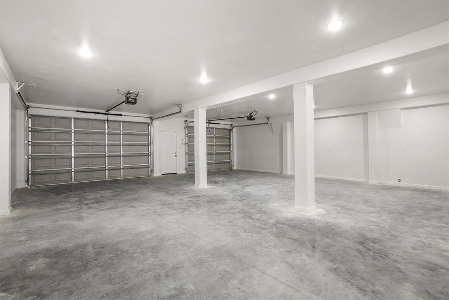 Another view of the garage