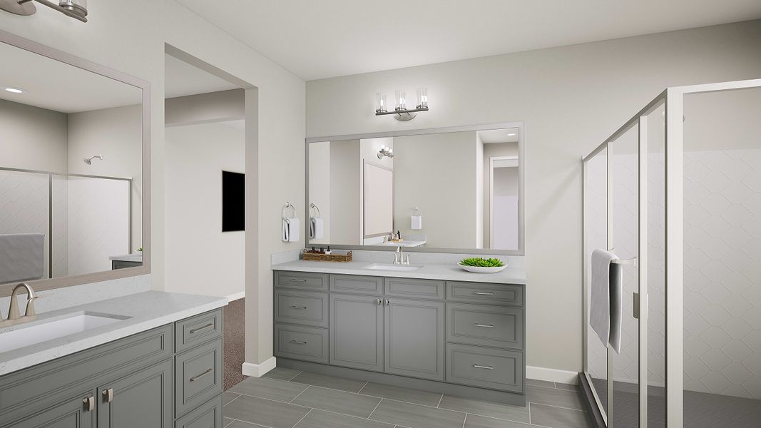 Representative furnished interior of a home built from the Romero Plan 4513 by Tri Pointe Homes in Terraza, San Tan Valley (Image 6).