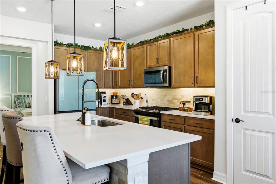 Furnished interior view inside a new home in , Orlando (Image 9). Furnished interior view inside a new home in , Orlando (Image 9).