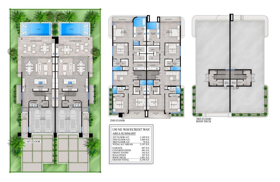 130 Ne Wavecrest Way Color Plan_Comp e 130 Ne Wavecrest Way Color Plan_Comp e