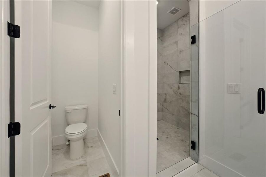 Furnished interior view inside a new home in , Atlanta (Image 30).