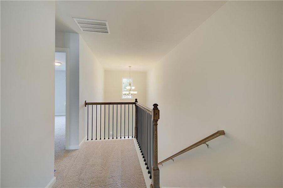 Spacious, unfurnished interior of a new home in Enclave at Evergreen, Fairburn (Image 12). Spacious, unfurnished interior of a new home in Enclave at Evergreen, Fairburn (Image 12).