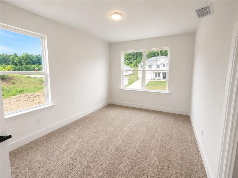Spacious, unfurnished interior of a new home in Thunder Ridge, Dawsonville (Image 11). Spacious, unfurnished interior of a new home in Thunder Ridge, Dawsonville (Image 11).