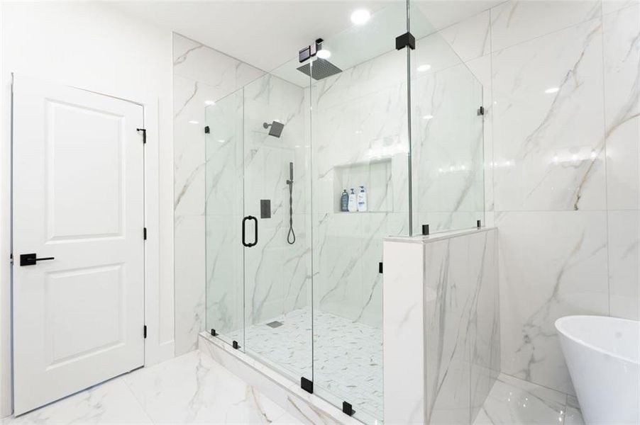 Furnished interior view inside a new home in , Decatur (Image 44).