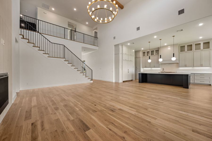 Spacious, unfurnished interior of a new home in Montclair, Prosper (Image 37). Spacious, unfurnished interior of a new home in Montclair, Prosper (Image 37).